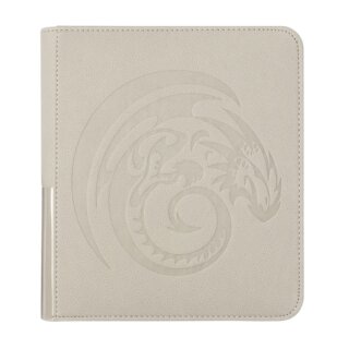 Dragon Shield: Card Codex - Zipster Binder Small - Ashen White