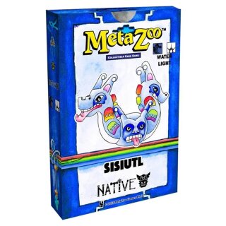 MetaZoo TCG: Native Theme Deck &quot;Sisiutl&quot; (Water/Light) (EN)