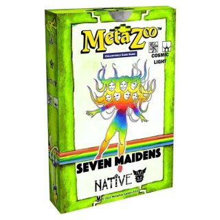 MetaZoo TCG: Native Theme Deck &quot;Seven Maidens&quot; (Cosmic/Light) (EN)