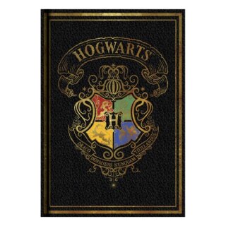 Harry Potter A5 Notizbuch Schwarz Colourful Crest