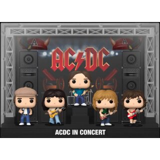 AC/DC POP! Moments DLX Vinyl Figuren 5er-Pack AC/DC in Concert