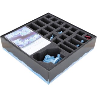 3-teiliges Feldherr Schaumstoff-Set + Kartenhalter f&uuml;r HeroQuest (2021): Der eisige Schrecken - Brettspielbox