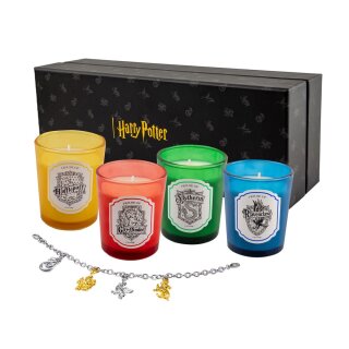 Harry Potter Kerze 4er-Set mit Armband
