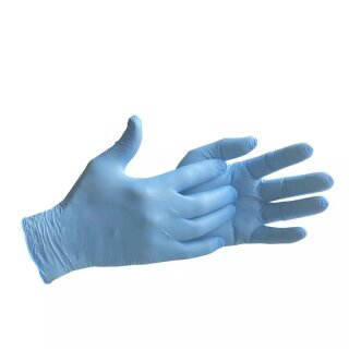 Nithrilhandschuhe Blau S (1 Paar)