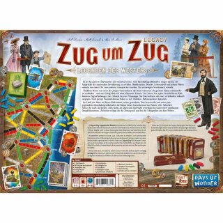 Zug um Zug Legacy: Legenden des Westens (DE)