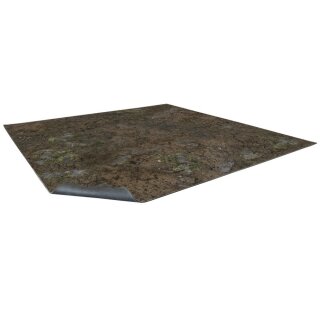 Battle Systems - Muddy Streets Gaming Mat 2x2 - Grid