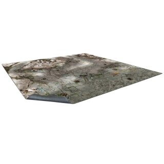 Battle Systems - Frosty Crags Gaming Mat 2x2 - Grid