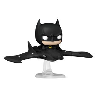 The Flash POP! Rides Super Deluxe Vinyl Figur Batman in Batwing 13 cm