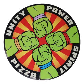 Teenage Mutant Ninja Turtles Blechschild - Pizza Power