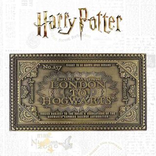 Harry Potter Replik - Hogwarts Train Ticket (Limited Edition)