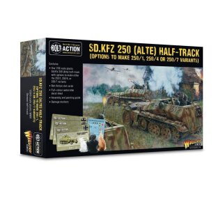 Sd.Kfz 250 Alte (Options For 250/1, 250/4 &amp; 250/7)