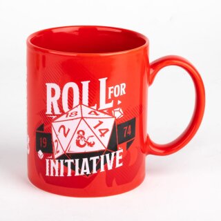 Dungeons &amp; Dragons Tasse - Roll for Initiative