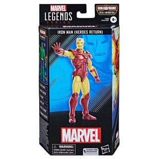 Marvel Legends Series: Iron Man (Heroes Return) (BAF: Totally Awesome Hulk)