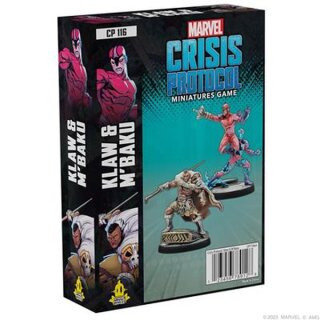 Marvel Crisis Protocol: Klaw and M&acute;Baku (EN)