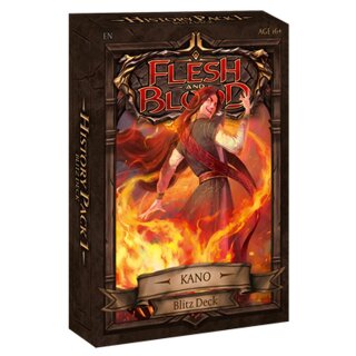 Flesh &amp; Blood TCG - History Pack 1 Blitz Deck Display (6) (EN)