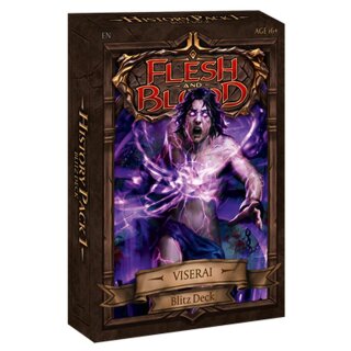 Flesh &amp; Blood TCG - History Pack 1 Blitz Deck Display (6) (EN)