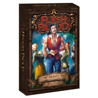Flesh &amp; Blood TCG - History Pack 1 Blitz Deck - Bravo (EN)
