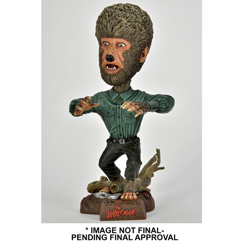 Universal Monsters Head Knocker Wackelkopf-Figur Wolf Man 20 cm, 44,31 €
