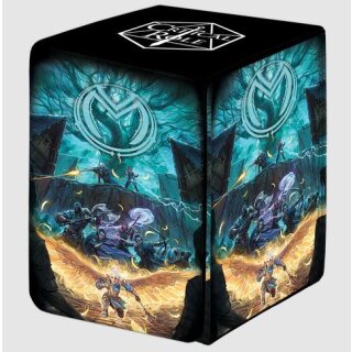 Printed Leatherette Alcove Deck Box Featuring: Vox Machina Art From Critical Role