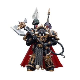 Warhammer 40k Action Figure 1/18 Chaos Space Marines Black Legion Chaos Lord in Terminator Armour 12 cm