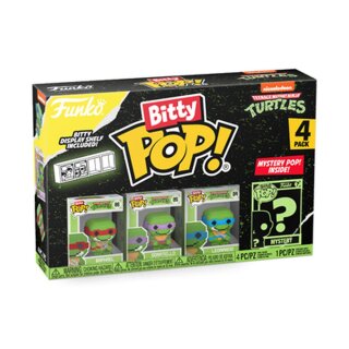 Funko Bitty Pop! TMNT Retro/Classic - 8-Bit (3+1 Mystery Chase)