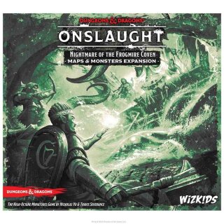 Dungeons &amp; Dragons: Onslaught - Nightmare of the Frogmire Coven - Maps &amp; Monsters Expansion (EN)