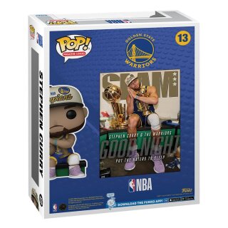 NBA Cover POP! Basketball Vinyl Figur Steph Curry (SLAM Magazin) 9 cm