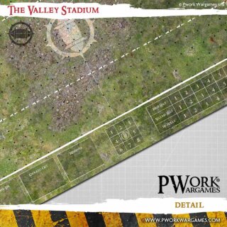 Neoprene Mat: The Valley Stadium 2,4` &times; 3 (73x92cm)