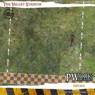 Neoprene Mat: The Valley Stadium 2,4` &times; 3 (73x92cm)