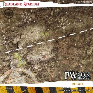 Neoprene Mat: Deadland Stadium 2,4` &times; 3 (73x92cm)