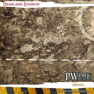 Neoprene Mat: Deadland Stadium 2,4` &times; 3 (73x92cm)
