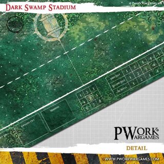 Neoprene Mat: Dark Swamp Stadium 2,4` &times; 3 (73x92cm)