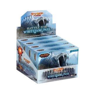 SolForge Fusion - Hybrid Deck Game - Battle for Whitefang Pass Booster Kit Display (EN) (4)
