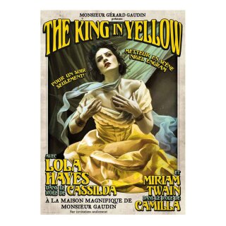 Arkham Horror Kunstdruck The King In Yellow Limited Edition 42 x 30 cm