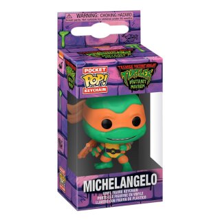Teenage Mutant Ninja Turtles POP! Vinyl Schl&uuml;sselanh&auml;nger 4 cm Michelangelo
