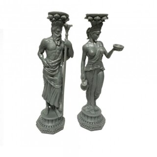 Greek Pillars (Zeus and Hera)