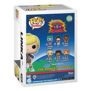 Captain Planet and the Planeteers POP! Animation Figure Linka 9 cm