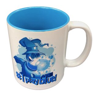 Geekmod Tasse - #IplayBlue Cup (Blue Player)
