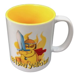 Geekmod Tasse - #IplayYellow Cup (Yellow Player)