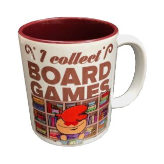 Geekmod Tasse - #I_collect_BOARD_GAMES Cup