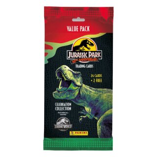 Jurassic Park 30th Anniversary Trading Cards Celebration Collection Value Pack (1) (DE)