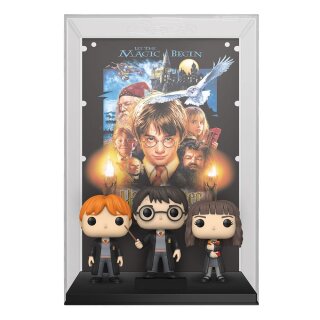 Harry Potter POP! Movie Poster &amp; Figur Sorcerers Stone 9 cm