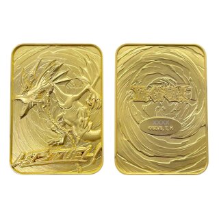 Yu-Gi-Oh! Replica Card Harpies Pet Dragon (gold plated)