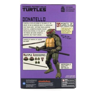 Teenage Mutant Ninja Turtles BST AXN x IDW Action Figure &amp; Comic Book Donatello Exclusive 13 cm