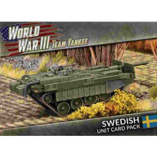 World War III: Swedish Unit Cards (26) (EN)