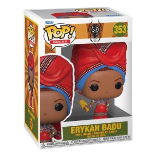 Erykah Badu POP! Rocks Vinyl Figur Erykah Badu(Tyrone) 9 cm