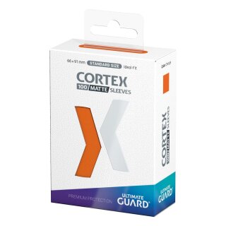 Ultimate Guard Cortex Sleeves Standardgr&ouml;&szlig;e Matt-Orange (100)