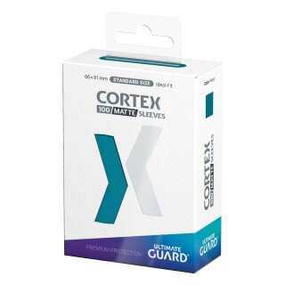 Ultimate Guard Cortex Sleeves Standardgr&ouml;&szlig;e Matt-Petrolblau (100)
