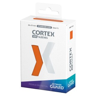 Ultimate Guard Cortex Sleeves Standardgr&ouml;&szlig;e Orange (100)