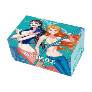 One Piece Card Game: Official Storage Box - Nami &amp; Robin